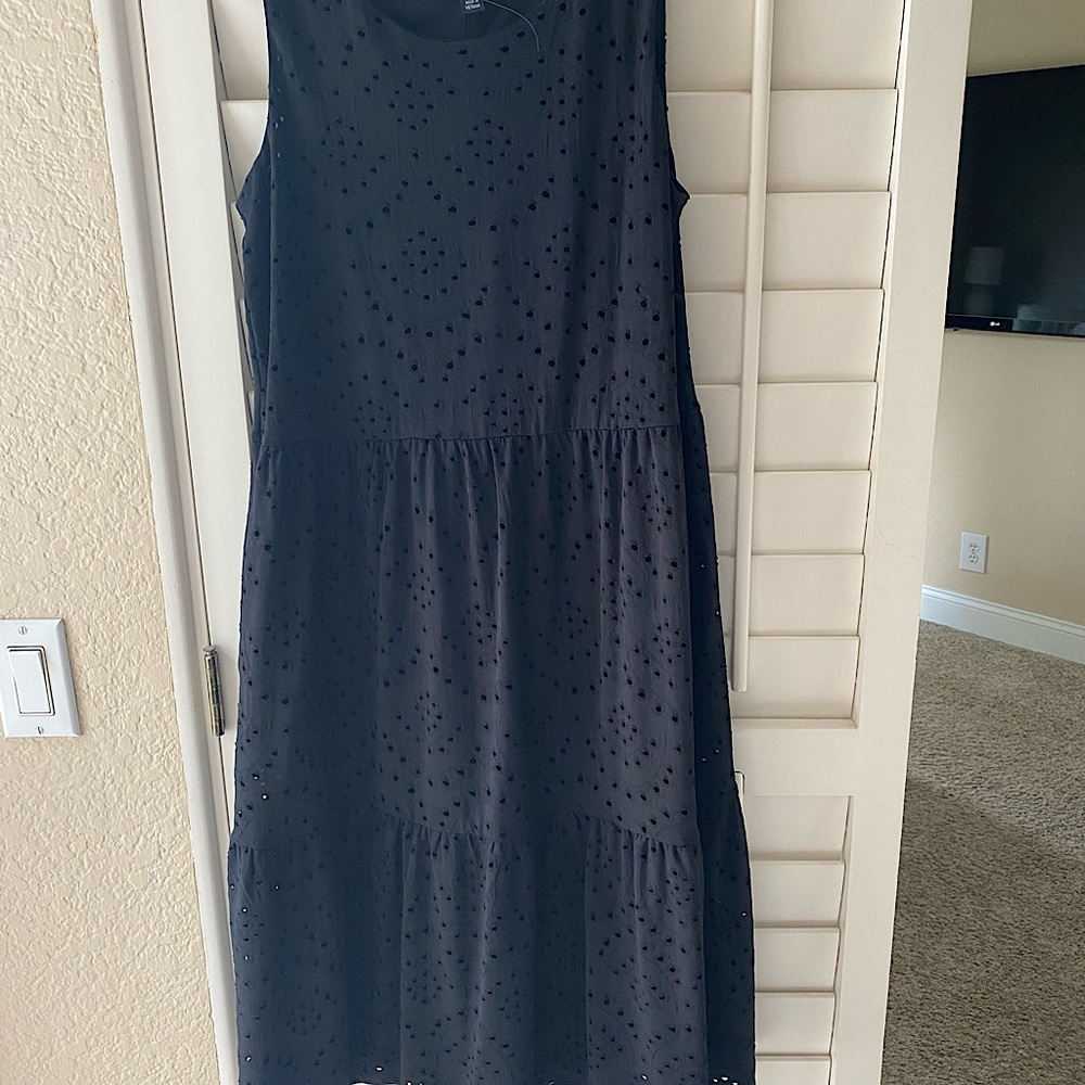 Giuliano Black Casual Dress